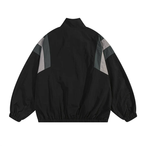 Chaquetas ligeras para hombre con logotipo personalizado de alta calidad, abrigo extragrande para exteriores, chaqueta cortavientos informal para correr para hombre - Product Image 3