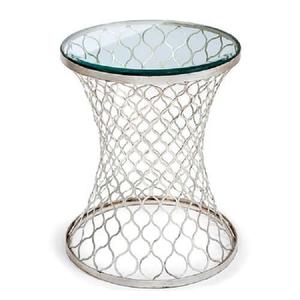 Tables centrales en métal élégantes et uniques Table basse pièce maîtresse vivante plaqué or meubles d'hôtel finis antiques dessin d'hôtel - Product Image 5