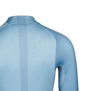 Maillot de cyclisme professionnel imprimé par sublimation, style équipe, en tissu extensible pour la compétition et un confort tout au long de la journée - Product Image 4