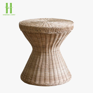 Mesa de Centro Redonda Más Vendida al Precio Más Bajo, Muebles de Sala de Estar, Mesas de Té de Ratán Natural Ecológicas de Vietnam - Product Image 5