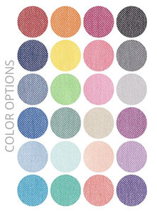 Toalla de Playa Turca 100% Algodón XL Peshtemal Sultan Pareo de Secado Rápido Absorbente a Rayas Color Personalizado 100x190 cm Hecho en Turquía - Product Image 2