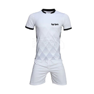 Uniforme de Fútbol Deportivo de Fabricación Propia, Color Personalizado, Alta Calidad, 100% Poliéster, Transpirable, Secado Rápido, Logotipo Personalizado - Product Image 1