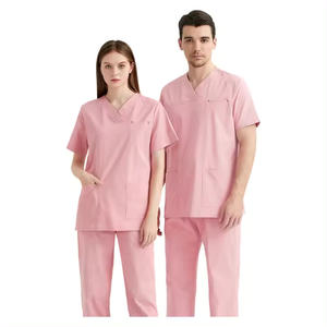 Uniforme médico personalizado para mujer, trajes quirúrgicos de Hospital, cómoda bata de laboratorio para el personal médico, juego de exfoliación de calidad superior - Product Image 2