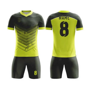 Prix de gros pour uniformes de football, vêtements de sport, uniformes de football pour jeunes en tailles personnalisées, maillots de football unisexes, shorts, ensembles d'uniformes de football - Product Image 3