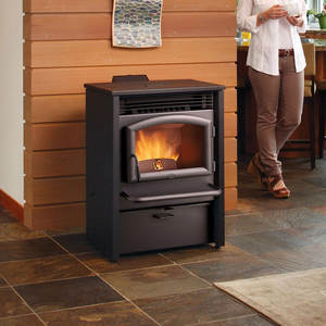 Estufa de Pellets de Madera Independiente Negra de Buena Calidad para Calefacción Interior del Hogar, Chimenea, Estufas de Construcción - Product Image 3