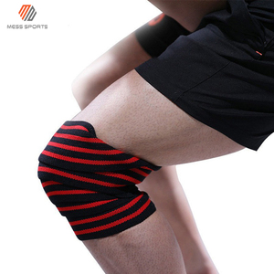 MESS SPORTS 2024 Nouveaux Bandages de Soutien du Genou en Néoprène Élastique Respirant pour Haltérophilie, Powerlifting et Gymnastique - Product Image 6