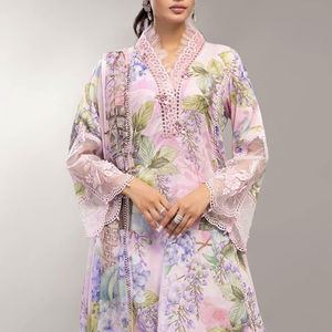 Shalwar kameez สำหรับชุดทางการและลำลองเย็บติดสนามหญ้าคุณภาพดีสำหรับผู้หญิงดีไซน์ใหม่ - Product Image 2