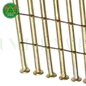 Fabrication de palettes à prix compétitif Vietnam 4500 pièces clous en bobine d'acier 3 pouces lisse/anneau/tige en spirale avec tête à carreaux - Product Image 6