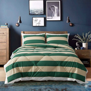 YERCAUD, edredón hipoalergénico ligero 300 GSM Recron 110 GSM, relleno de Micro tela, diseño acolchado, Lino cómodo para todas las estaciones - Product Image 1