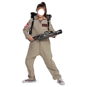 Ghostbusters trang phục cho trẻ em, Deluxe chính thức Ghostbusters afterlife phim trang phục Jumpsuit với Inflatable Proton gói