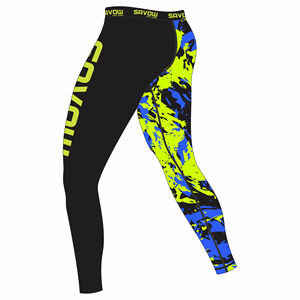 Nouvel arrivage de pantalons de compression personnalisés pour le yoga collants de gymnastique souples leggings de poche pour hommes tricotés sans couture antibactériens - Product Image 4