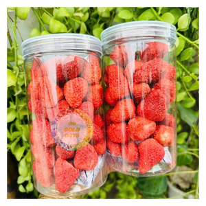 สตรอว์เบอร์รีอบแห้งแบบแช่แข็ง (FD) บรรจุภัณฑ์สุญญากาศ ขายส่งจำนวนมาก ขนมแบบกำหนดเองได้ - CARYLN - Product Image 1