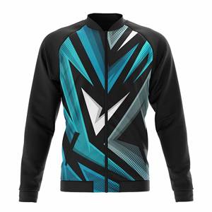 Veste de sport à fermeture éclair intégrale, légère |   Chaud, respirant, séchage rapide |   Tailles Homme Femme Jeunesse |   Veste d'entraînement de performance - Product Image 4