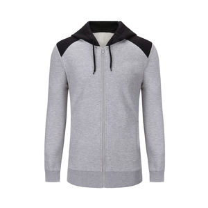 Survêtement en coton à col rond vêtements de sport survêtements hommes femmes noir 2 pièces survêtement unisexe survêtement logo personnalisé ensemble survêtement - Product Image 5