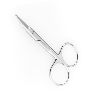 Ciseaux à cuticules en acier inoxydable incurvés, qualité salon de beauté, manucure, style, lame tranchante durable, réutilisable, prix raisonnables - Product Image 6