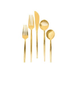 Factory Direct RABEH 4-Piece Stainless Steel Cutlery Set Includes Spoon Fork <b>Knife</b> Dishwasher <b>Safe</b> Floral Pattern Serving Tray - Product Image 3
