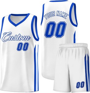 Conjuntos de uniformes de baloncesto de poliéster 2025 sublimación impresa al por mayor diseño personalizado malla transpirable - Product Image 4