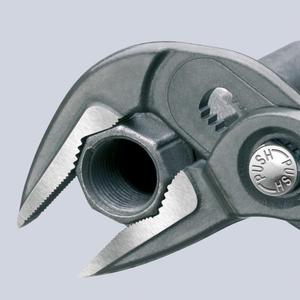 คีมปั๊มน้ำ Knipex Cobra ES Extra-Slim สีเทาเคลือบอะทราเมนต์ หัวขัดเงา ด้ามจับพลาสติกกันลื่น - Product Image 3