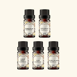 <b>Blended</b> 5 Spice Flavour Oil Sample Kit 10 Ml - Product Image 1