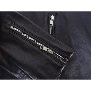 Dernière collection de vestes en cuir véritable pour femmes, logo personnalisé, OEM, cuir véritable, peau d'agneau, cuir de vache, toucher doux, mode, vente en gros, usine 2026 - Product Image 4