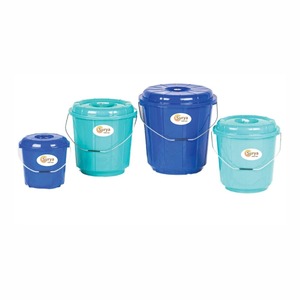 Durable 25 Litre PP Plastic <b>Bucket</b> <b>with</b> Handle and <b>Lid</b> for Water Storage in Industrial or Household Use - Product Image 5