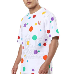 Camiseta Gráfica Casual de Verano Premium, Transpirable, de Algodón, Unisex, para Compradores Mayoristas de Ropa, Tiendas y Centros de Fabricación - Product Image 3