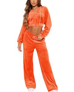 ชุดวอร์มแบบมีฮู้ด ยูนิเซ็กซ์ คุณภาพดีที่สุด ผ้าฝ้าย 100% ลายพิมพ์เรียบ ชุดเสื้อสเวตเชิ้ตและกางเกงจ็อกเกอร์ ผ้าฟลีซสำหรับฤดูหนาว มีเชือกผูกเอว ไซส์พลัส เหมาะสำหรับวิ่งออกกำลังกาย - Product Image 1