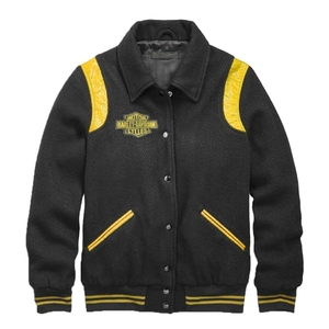 Veste universitaire unisexe en tissu premium, corps en laine, broderie personnalisée, streetwear, bomber, vêtements en gros OEM, imperméable - Product Image 4