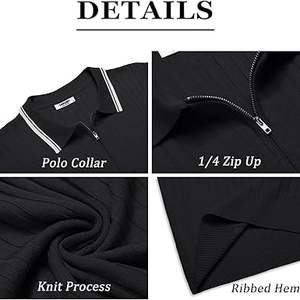 T-shirt à manches courtes pour homme, en coton 100 %, tricoté, antibactérien, à séchage rapide, avec poche, pour le golf, la salle de sport, le sport, imprimé sur mesure - Product Image 4