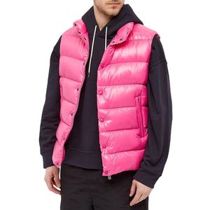 Nouvelle veste matelassée fine décontractée coupe-vent simple pour homme et femme, style gilet en toile, grande taille, avec fermeture éclair, collection automne-hiver - Product Image 4