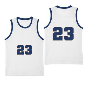 Nouvelle Arrivée Maillot de Basketball Réversible Personnalisable avec Logo, Qualité Supérieure, Design Imprimé, Anti-Transpiration, Respirant, Vente en Gros, Modèle Vierge - Product Image 2