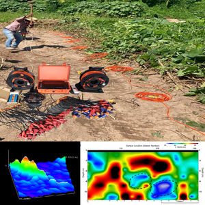 24 canais sísmico sismógrafo para refração tomografia sísmica MASW HVSR Downhole pesquisa sísmica - Product Image 2