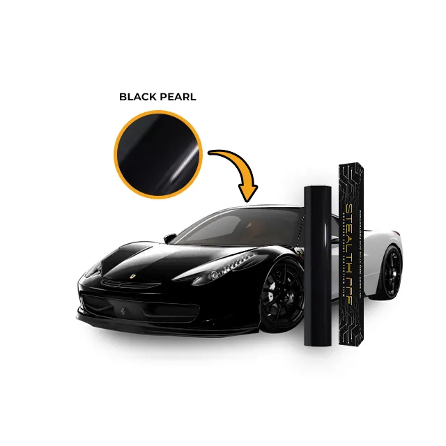 Película protectora que cambia de Color con pintura de marca Black Flash Gold, autocuración Ppf TPH para carrocería de coche, películas que cambian de Color Ppf