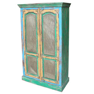 Armure de travail en laiton peint, combat en bois, fabriquée en inde - Product Image 3