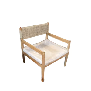 Chaise de salle à manger moderne pour événements hôteliers et mariages, en bois massif et fer, design extérieur de haute qualité, prix de gros d'Indonésie - Product Image 2