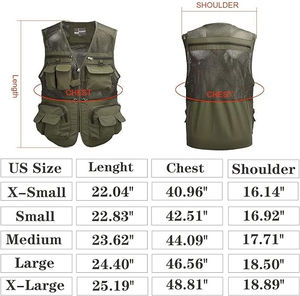 Gilet de chasse camouflage unisexe d'hiver, imperméable, multi-poches, respirant, vêtements d'extérieur - Product Image 6