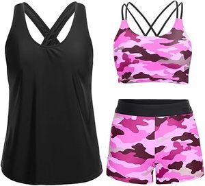 ชุดว่ายน้ำบิกินีมีสไตล์สำหรับผู้หญิงชุดว่ายน้ำบิกินีสองชิ้นสไตล์บุฟองน้ำแบบเซ็กซี่ - Product Image 1