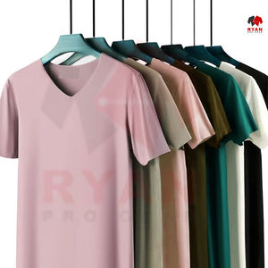 T-shirts d'événement personnalisés respirants confortables 100% coton t-shirts unisexes à manches courtes de style col rond - Product Image 1