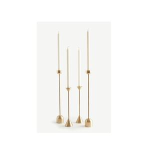 Candelabro de latón con cabeza de hierro forjado, soporte dorado para decoración de bodas y el hogar, gran oferta - Product Image 1