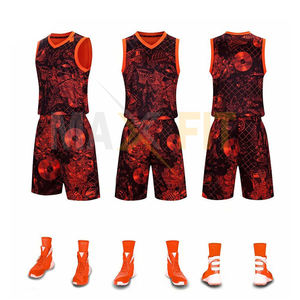 เสื้อบาสเก็ตบอลพิมพ์ซับลิเมชันตามสั่ง2025ชุดกีฬาคุณภาพสูงสำหรับองค์กร Maxfit - Product Image 2