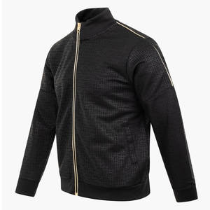 Chándal atlético con cremallera para hombre-Tejido de alta calidad y ajuste cómodo-Perfecto para deportes y ropa informal - Product Image 6