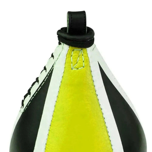 Bola de Velocidad Profesional de Cuero Genuino para Boxeo, Saco de Boxeo de Doble Extremo para Entrenamiento de MMA, Artes Marciales y Coordinación de Velocidad en Gimnasio - Product Image 5