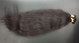 Extensiones de cabello indio Remy virgen natural y recto Paquetes delgados individuales ofrecidos a precio mayorista - Product Image 5