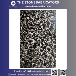 Agate brésilienne, dalle de marbre noir, finition polie, écologique, durable, design moderne, TSF India - Product Image 2