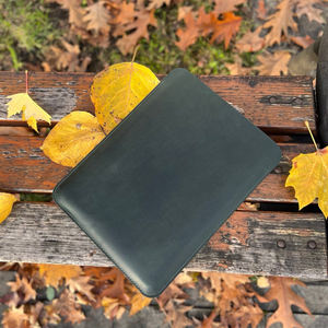 Enveloppe en cuir de luxe Sacoche pour ordinateur portable Portable Slim Men Laptop Sleeve LLS-0087F - Product Image 3