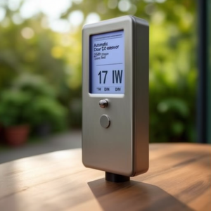 ตัวควบคุมประตูอัตโนมัติ 17 IW E DIN ขวา 250 มม. สแตนเลสทรงสี่เหลี่ยม - Product Image 3