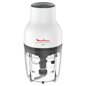Procesador de Alimentos Moulinex Moulinette Essential 300W 400Ml Blanco y Negro - Product Image 1