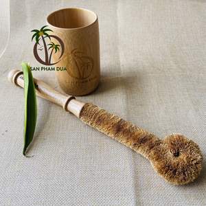 Cepillo de limpieza de cocina de fibra de coco de alta calidad al por mayor del proveedor de Vietnam - Product Image 3