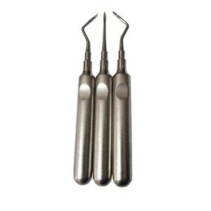 Elevador de raíces dentales ergonómico, instrumento duradero de acero inoxidable para una extracción dental eficiente en cirugía oral - Product Image 6