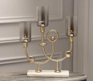 Stunning Royal Style Amazing <b>Candle</b> Holder Stand Ideal For Living Bedroom Dining Table And Centerpiece Decoration - Product Image 3
